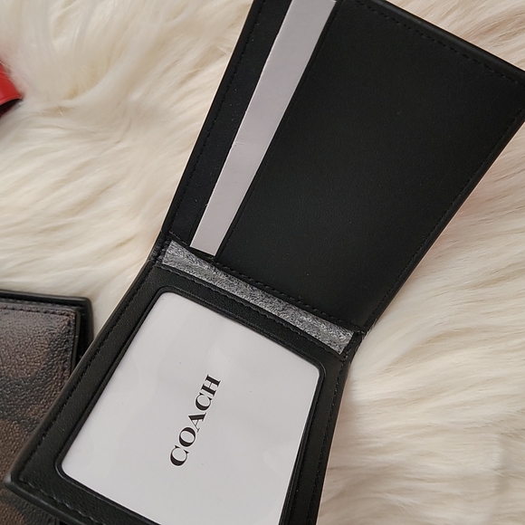 Coach Boxed 3 In 1 Wallet Gift Set In Colorblock Signature Canvas - Picture 6 of 7
